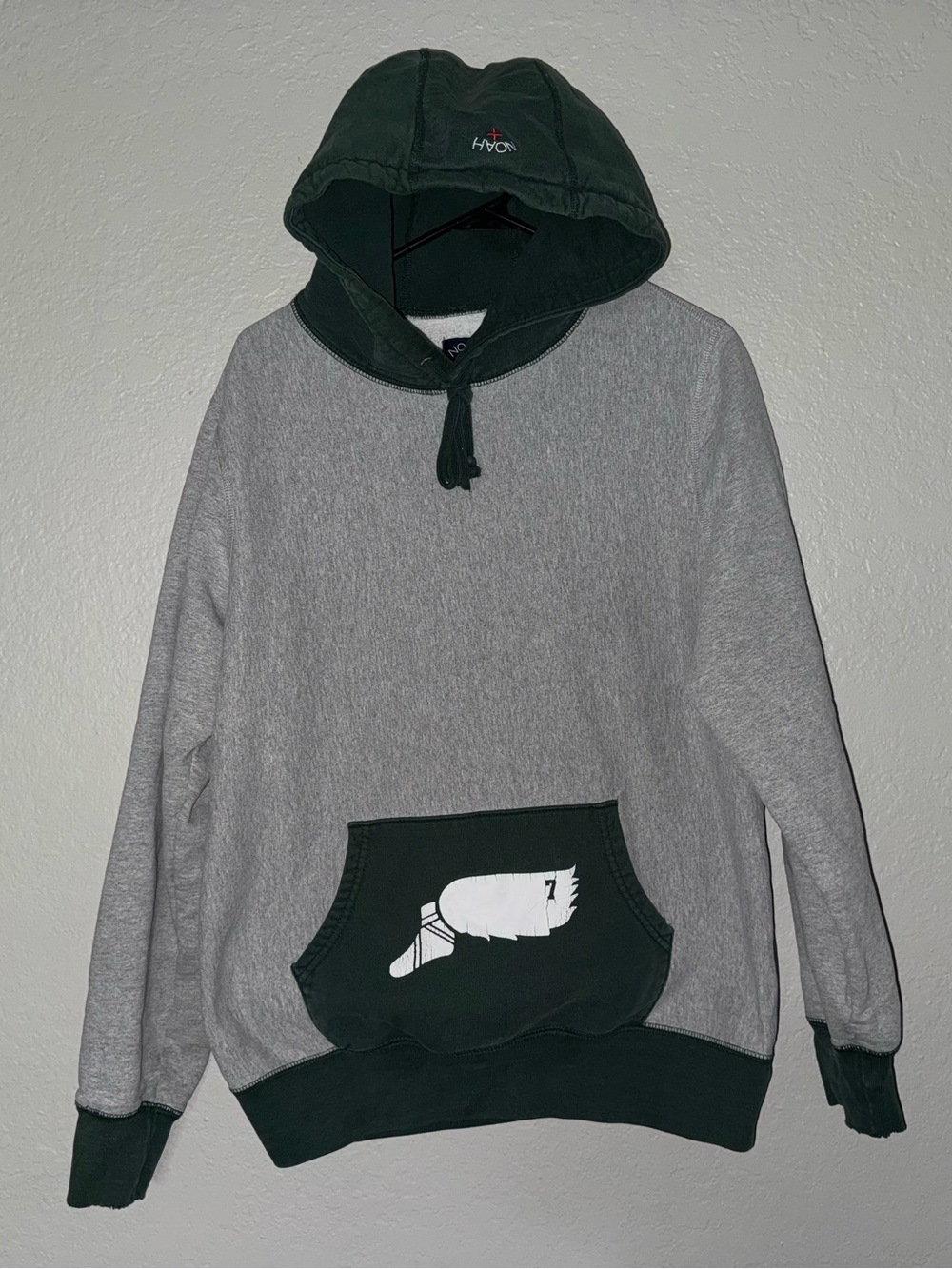 Two-Tone Pullover Hoodie Noah nyc New York City Ny runner 🏃 hoody supreme adidas